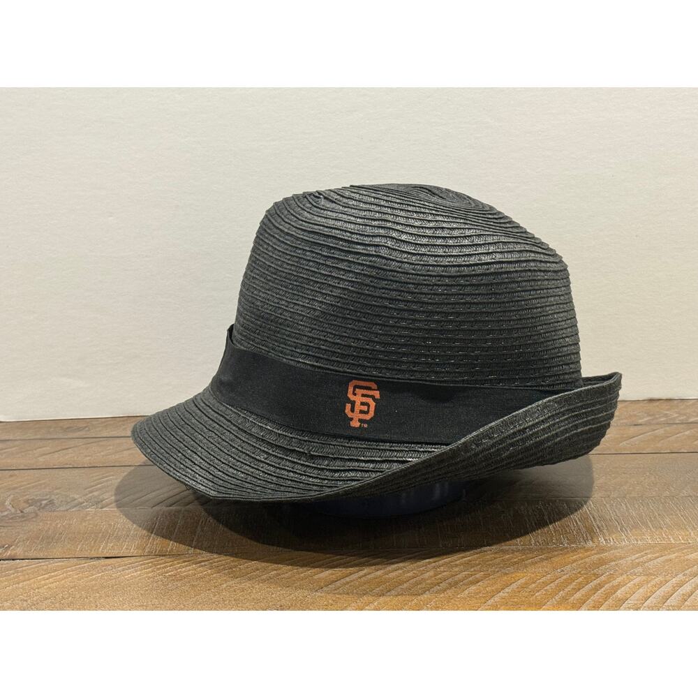 SF Giants - SGA Black Fitted Fedora Hat